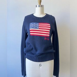 Ralph Lauren Polo flag sweeter.